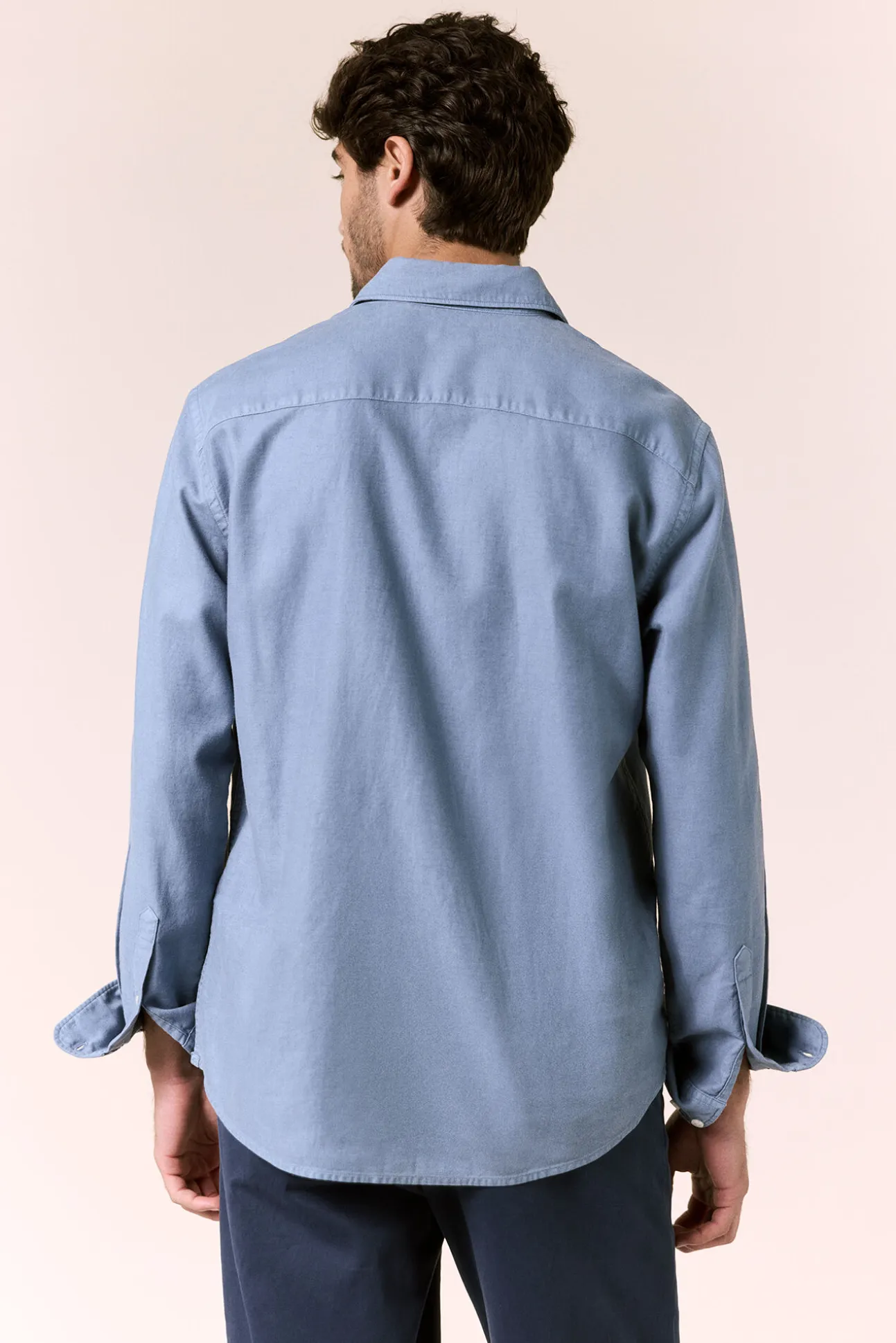 Camisa lisa fluida
