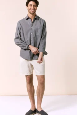Camisa lisa fluida