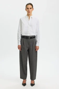 Camisa lisa slim fit