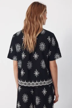Camisa manga corta estampada