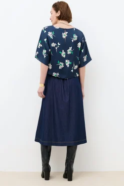 Camisa manga corta estampada