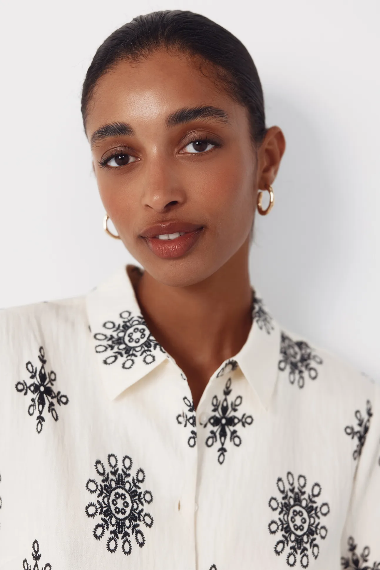 Camisa manga corta estampada