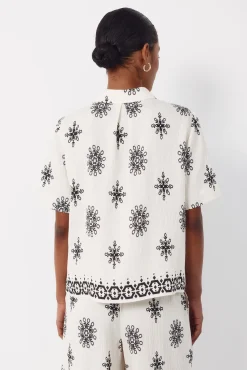 Camisa manga corta estampada