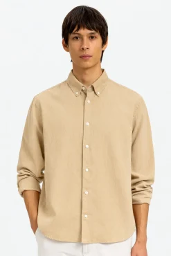 Camisa manga larga lino