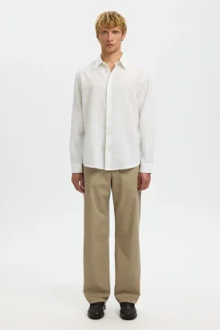 Camisa mezcla lino