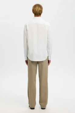 Camisa mezcla lino