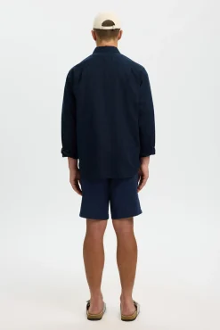 Camisa mezcla lino