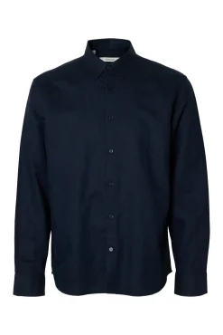 Camisa mezcla lino