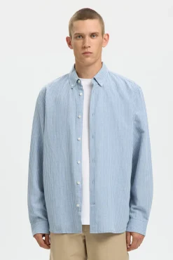Camisa mezcla lino