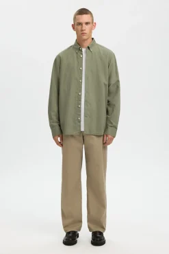 Camisa mezcla lino