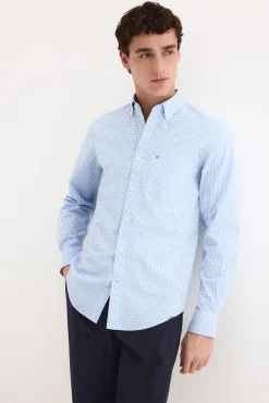 Camisa non iron + antimanchas cuadro vichy