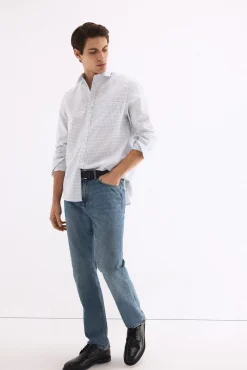 Camisa non iron oxford cuadros