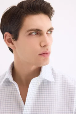 Camisa non iron oxford cuadros