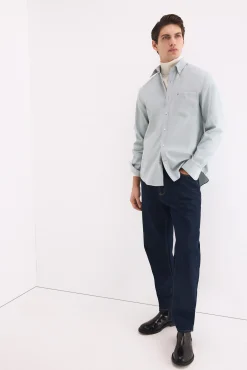 Camisa non iron oxford liso