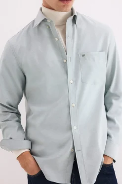 Camisa non iron oxford liso