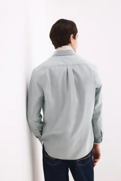 Camisa non iron oxford liso