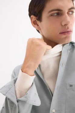 Camisa non iron oxford liso