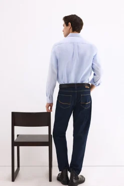 Camisa non iron oxford liso