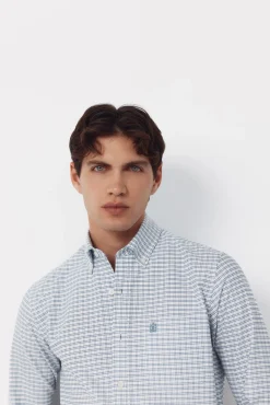 Camisa oxford cuadros