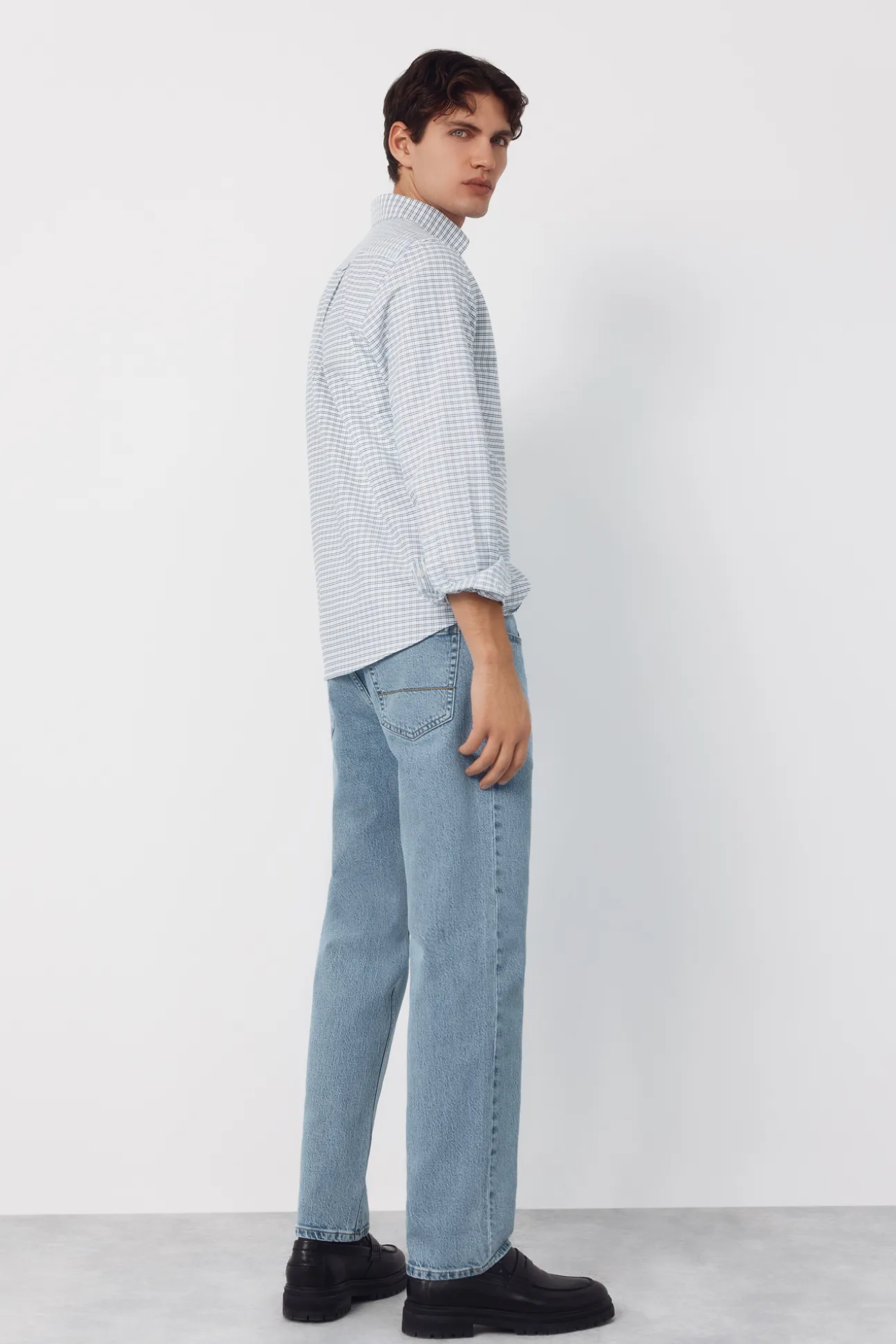 Camisa oxford cuadros