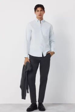 Camisa oxford raya candela
