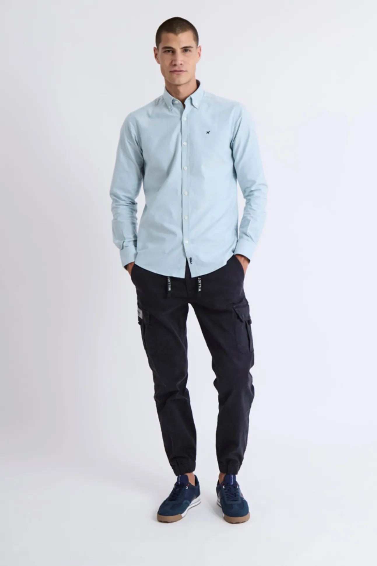 Camisa Oxford Slim