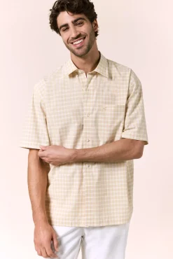 Camisa popelín de cuadros