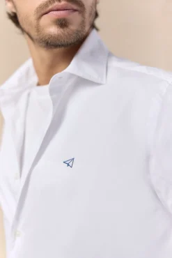 Camisa popelín manga larga