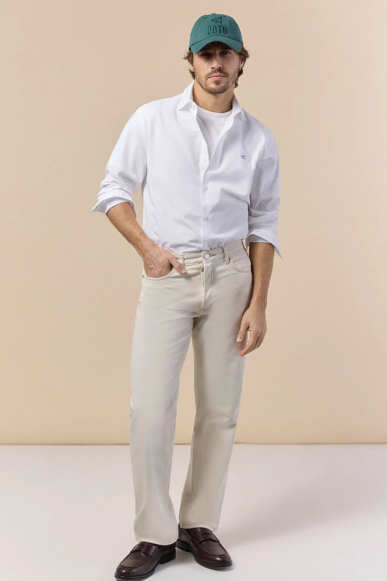 Camisa popelín manga larga