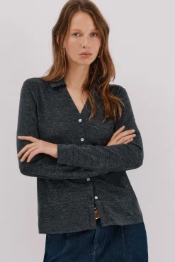 Camisa punto elástico