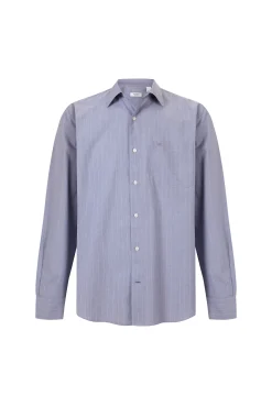 Camisa rayas popelín relax fit