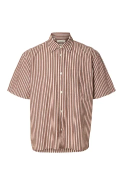 Camisa tejido estructura manga corta