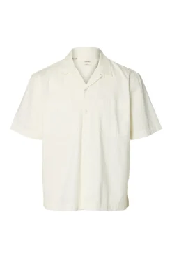 Camisa vaquera de manga corta