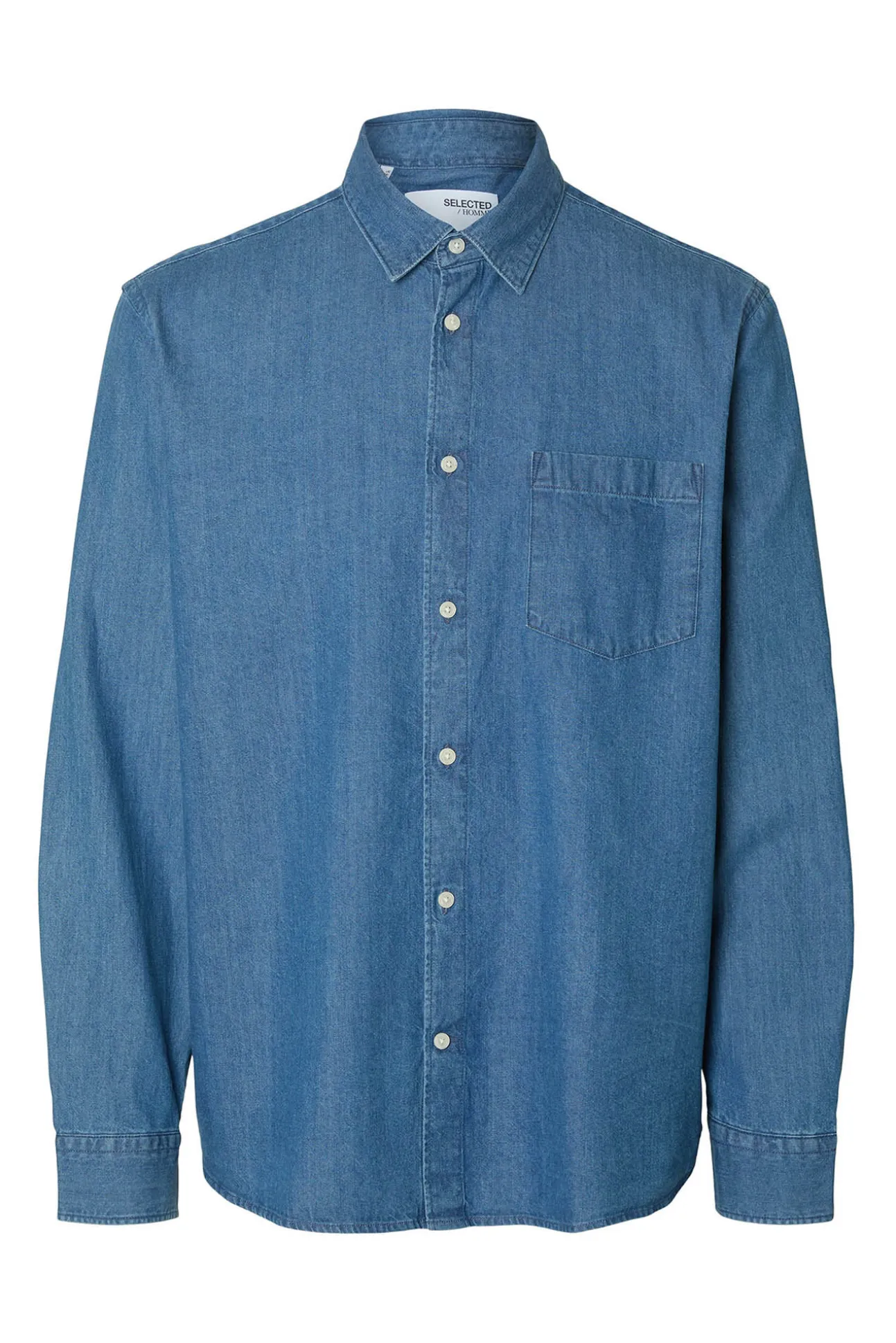 Camisa vaquera ligera 100% algodón orgánico.
