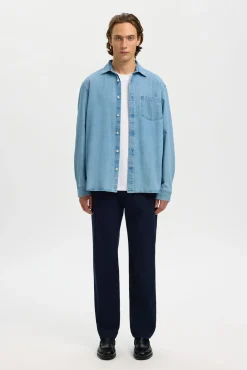 Camisa vaquera ligera 100% algodón orgánico.