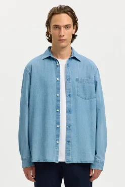 Camisa vaquera ligera 100% algodón orgánico.