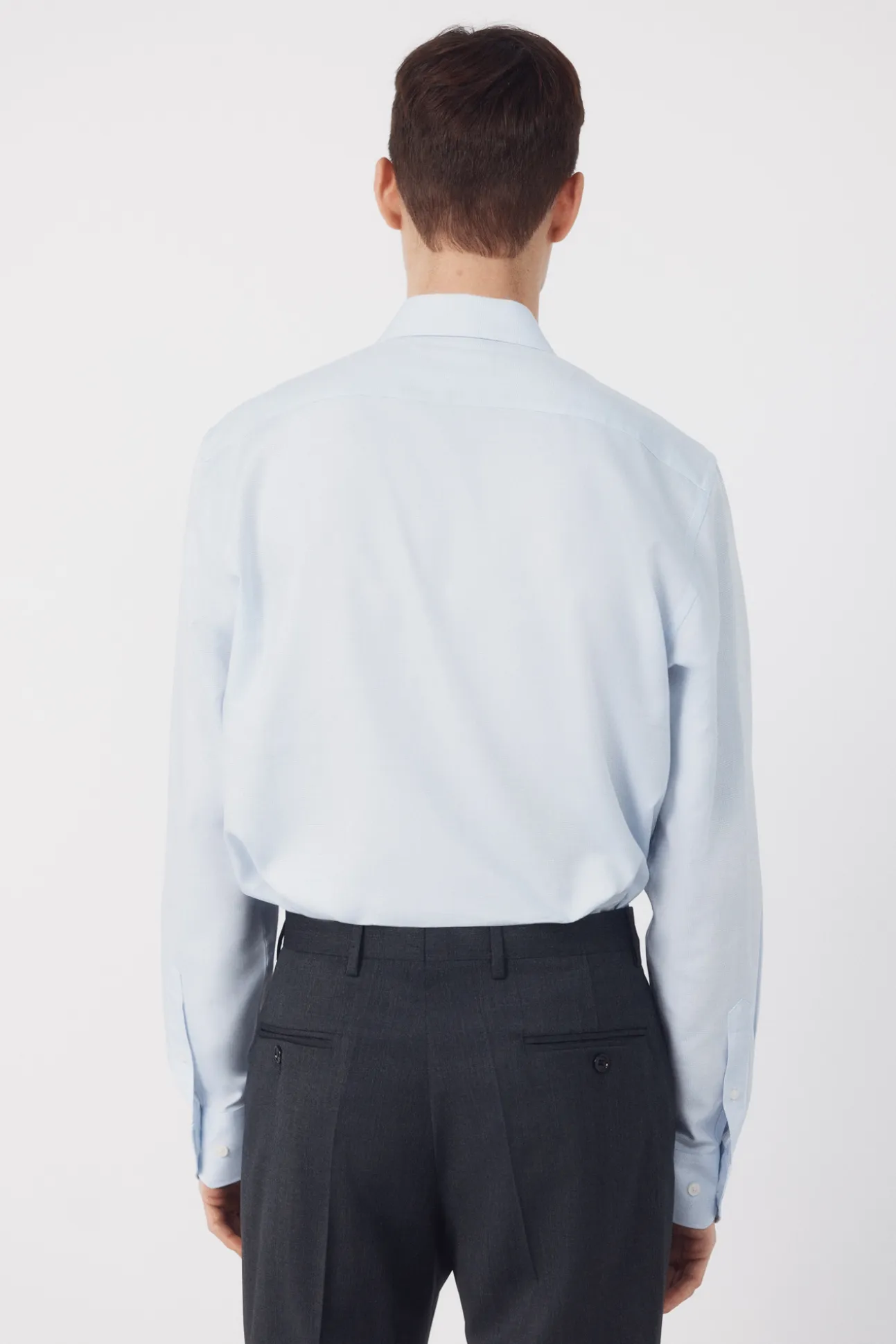 Camisa vestir estructura algodón tencel