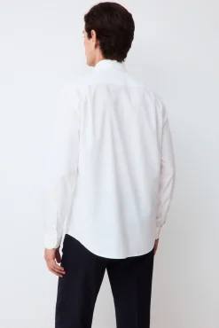 Camisa vestir estructura non iron + antimanchas