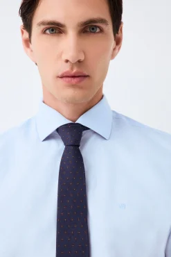 Camisa vestir estructura non iron + antimanchas