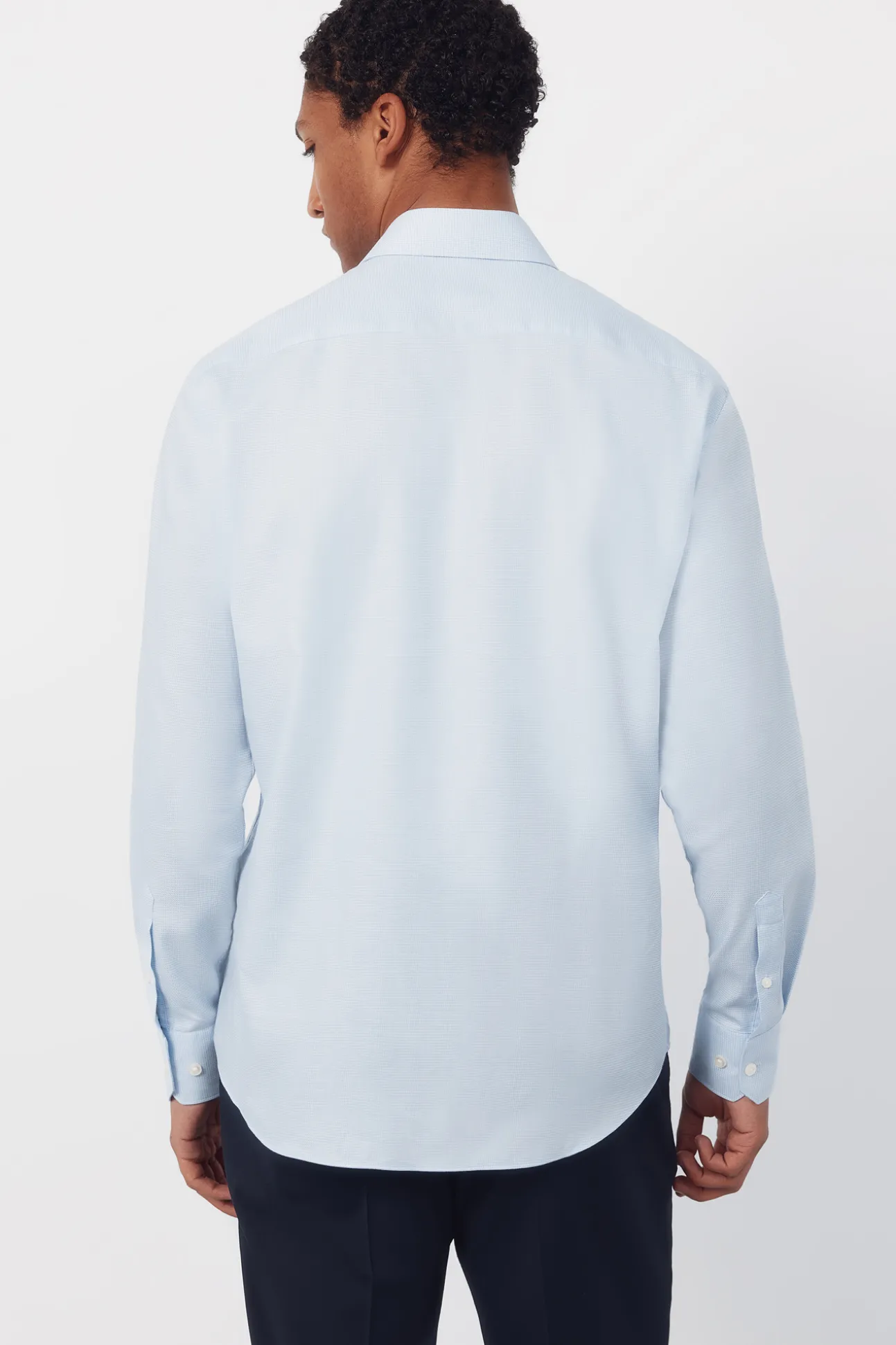 Camisa vestir otomán slim fit fácil plancha