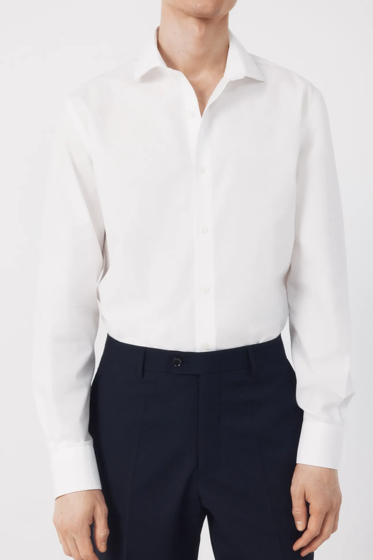 Camisa vestir otomán slim fit fácil plancha