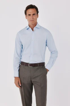 Camisa vestir otomán slim fit fácil plancha