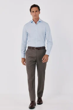 Camisa vestir otomán slim fit fácil plancha