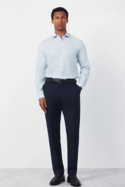 Camisa vestir pata de gallo fácil plancha
