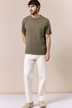 Camiseta básica lavada