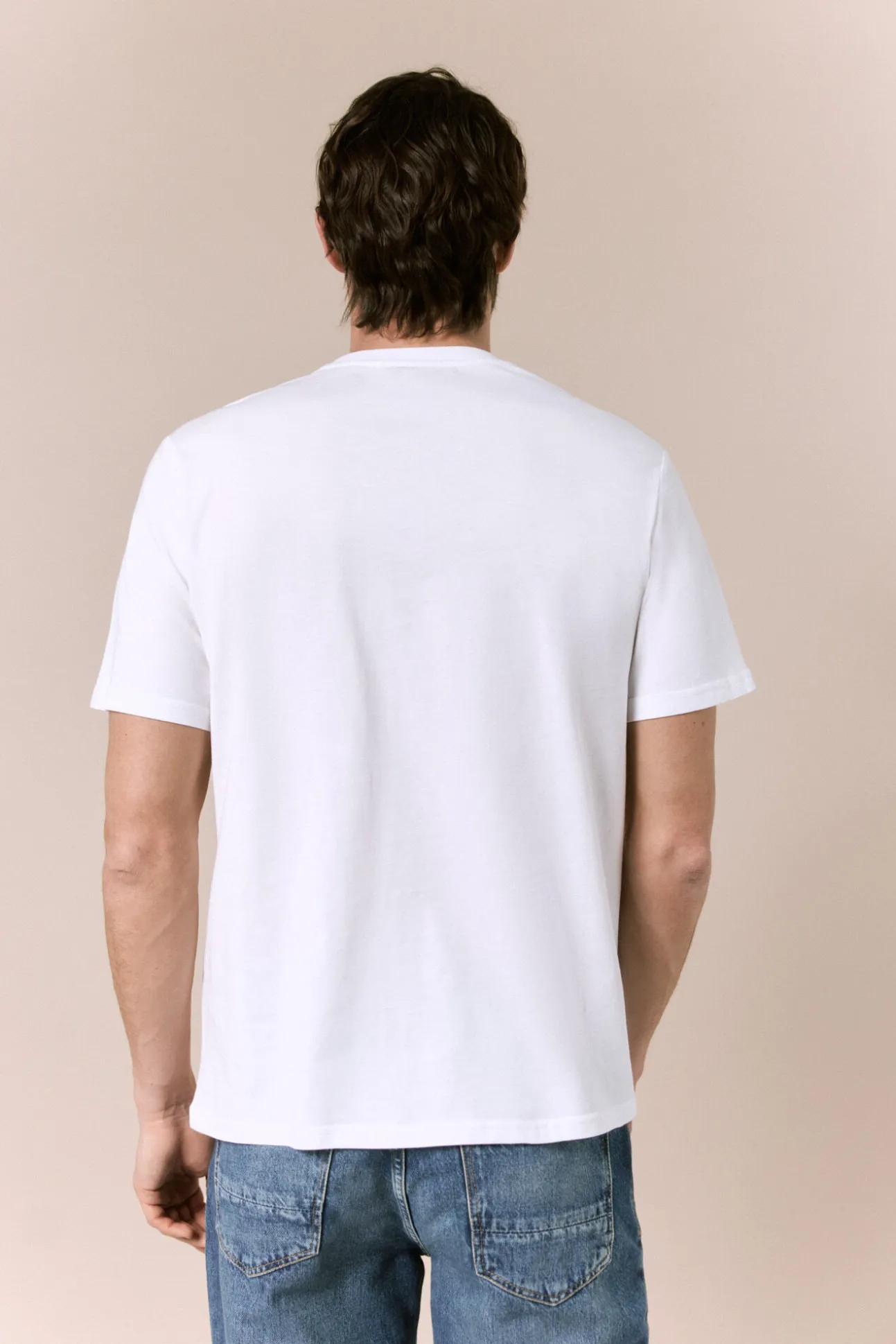 Camiseta básica lavada