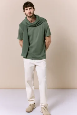 Camiseta básica lavada