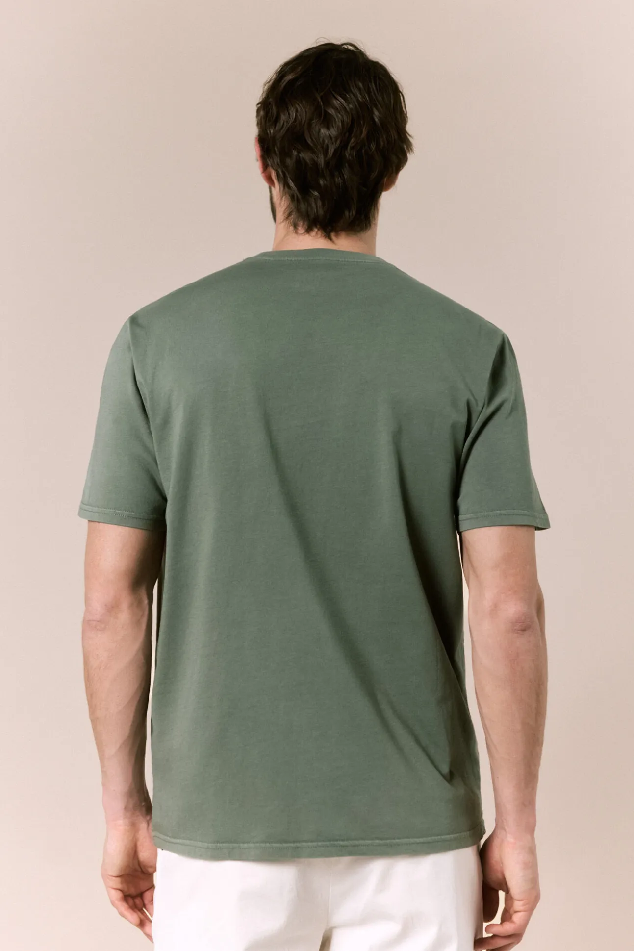 Camiseta básica lavada