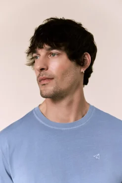 Camiseta básica lavada