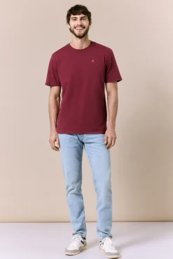 Camiseta básica lavada